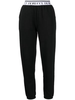 Fiorucci logo-waistband track pants - Black