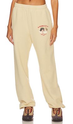 FIORUCCI Safety Angels Cuffed Joggers in Beige