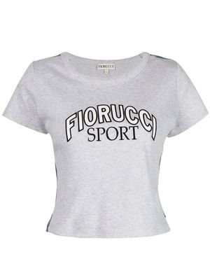 Fiorucci Sport organic cotton T-shirt - Grey
