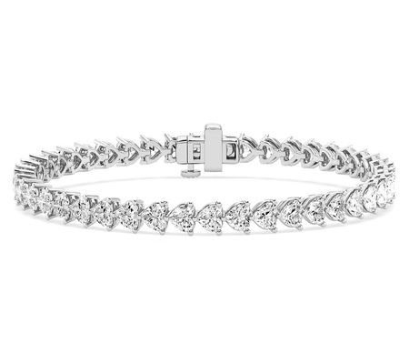 Fire Light Lab Grown Diamond 8.85 cttw Tennis Bracelet, 14K