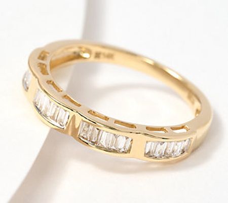 Fire Light Lab Grown Diamond Baguette Ring, 0.25cttw, 14K