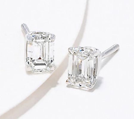 Fire Light Lab Grown Fancy Cut Diamond 14K Studs, 1.0cttw