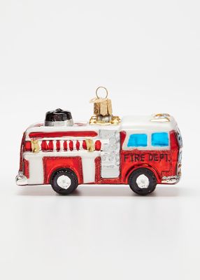 Fire Truck Christmas Ornament