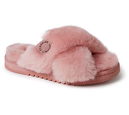 Fireside By Dearfoams Women's Shearling Slipper s - New Castle