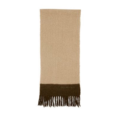 Firny scarf with fringes