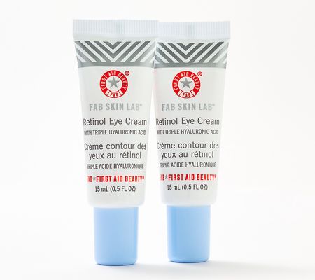 First Aid Beauty Retinol Eye Cream Duo