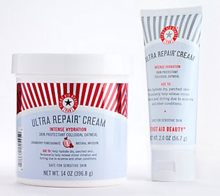 First Aid Beauty Ultra Repair Cream Hydrating Moisturizer Set