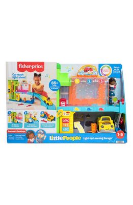 FISHER PRICE Little People Light-Up Learning Garage Playset in None