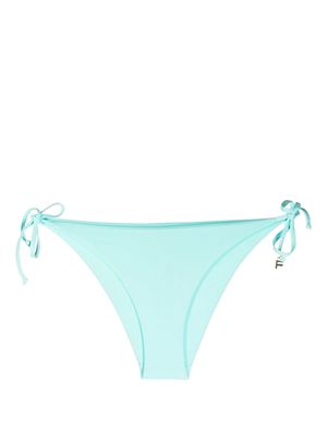 Fisico logo-charm bikini bottoms - Blue