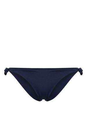 Fisico logo-patch bikini bottom - Blue