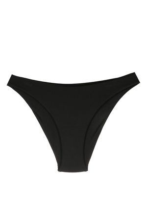 Fisico logo-patch bikini bottoms - Black