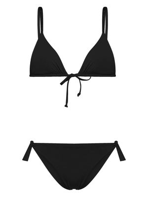 Fisico triangle-cup bikini - Black