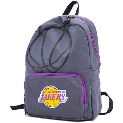 FISLL Gray Los Angeles Lakers Backpack