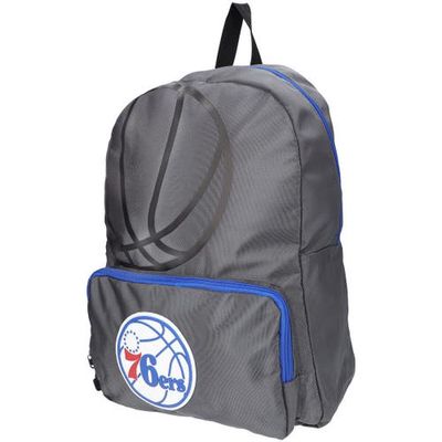 FISLL Gray Philadelphia 76ers Backpack