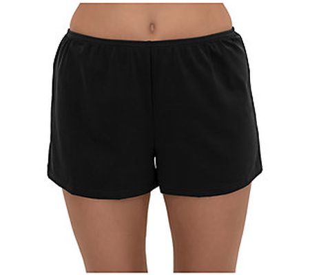 Fit 4 U Solid Fitted Swim Short