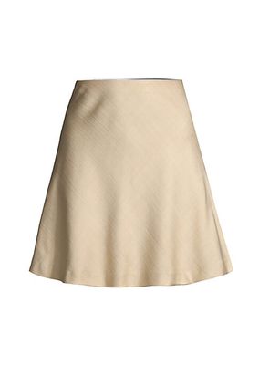 Fit-&-Flare Mini Skirt