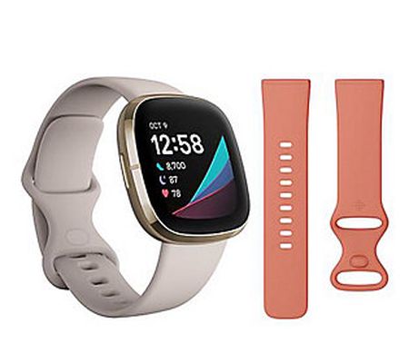 Fitbit Sense Smartwatch & Tracker w/ Small/Med Band