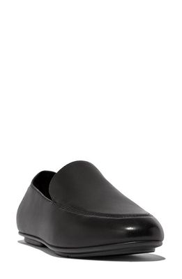 FitFlop Allegro Crush-Back Loafer in All Black