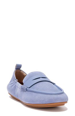 FitFlop Allegro Leather & Suede Loafer in Wild Lavender