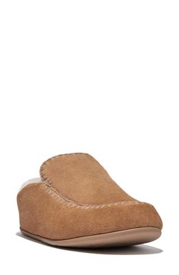FitFlop Chrissie II Haus Genuine Shearling Lined Clog in Desert Tan
