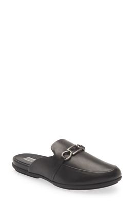 FitFlop Gracie Chain Mule in All Black