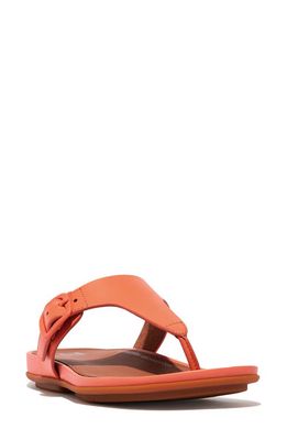FitFlop Gracie Flip Flop in Sunshine Coral