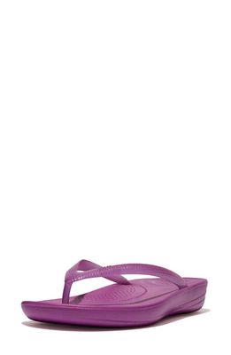 FitFlop iQushion Flip Flop in Miami Violet