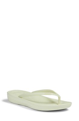 FitFlop iQushion Flip Flop in Minty Green