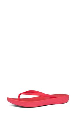 FitFlop iQushion Flip Flop in Pop Pink