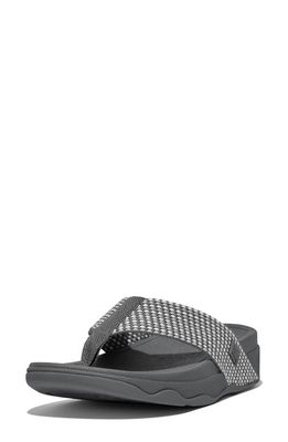 FitFlop ™ Surfa™ Flip Flop in Pewter Mix
