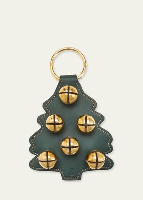 Five Brass Bell Christmas Tree