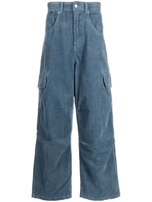 FIVE CM corduroy cargo trousers - Blue