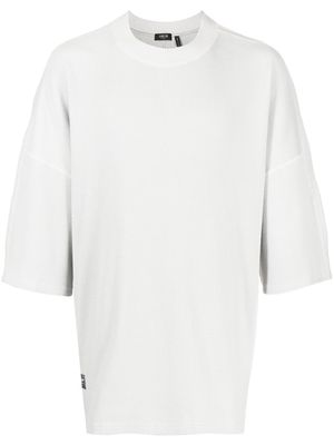 FIVE CM drop-shoulder cotton T-shirt - Grey