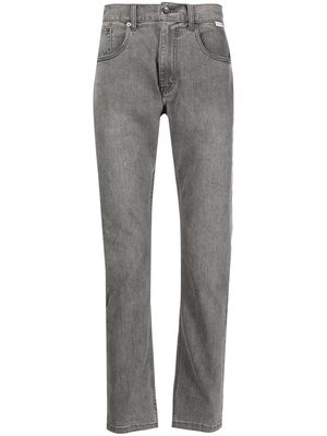 FIVE CM low-rise straight-leg jeans - Grey