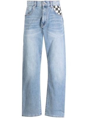 FIVE CM mid-rise straight-leg jeans - Blue
