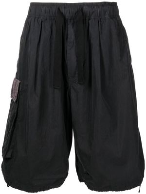 FIVE CM oversize cargo shorts - Black