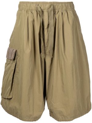 FIVE CM oversize cargo shorts - Brown