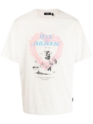 FIVE CM 'Rock The Jailhouse' T-shirt - Neutrals
