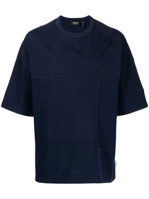 FIVE CM round-neck short-sleeve T-shirt - Blue
