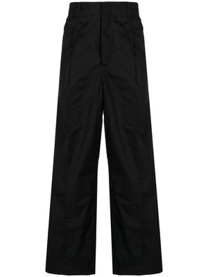 FIVE CM straight-leg cargo trousers - Black