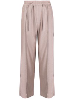 FIVE CM wide-leg stretch-jersey trousers - Pink