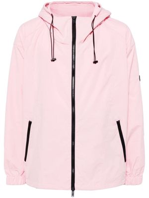 FIVE CM zip-up hooded windbreaker - Pink