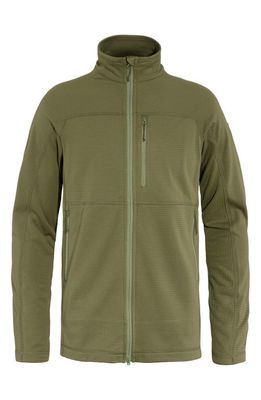 Fjällräven Abisko Lite Fleece Jacket in Green