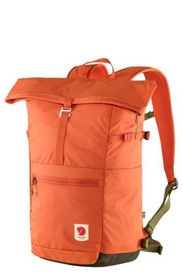 Fjällräven High Coast 24-Liter Waterproof Foldsack in Rowan Red 