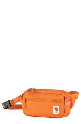 Fjällräven High Coast Belt Bag in Sunset Orange 