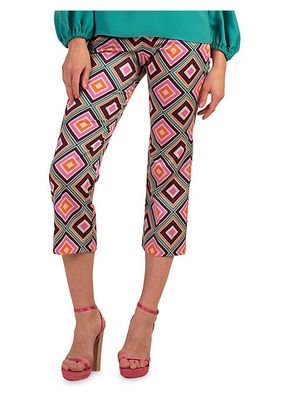 Flaire 2 Printed Cropped Pants