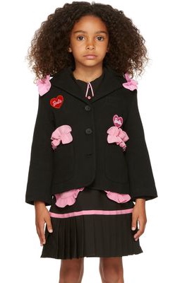 FLAKIKI SSENSE Exclusive Kids Black Ruffled Barbie Jacket