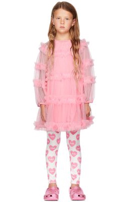 FLAKIKI SSENSE Exclusive Kids Pink Barbie Tulle Dress