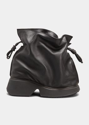 Flamenco Calfskin Drawstring Bag Boots