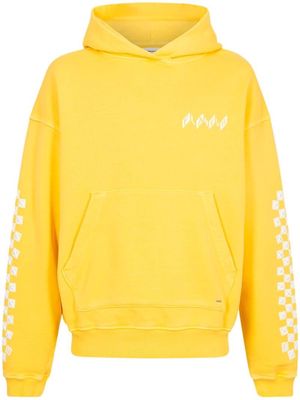 Flaneur Homme 3D Checkered 2.0 hoodie - Yellow